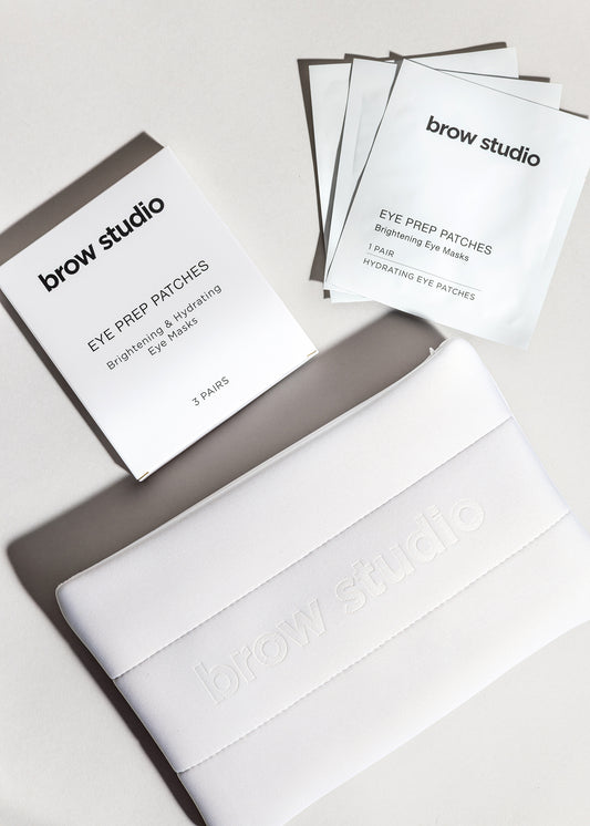 Brow Studio Pouch + Eye Prep Patches